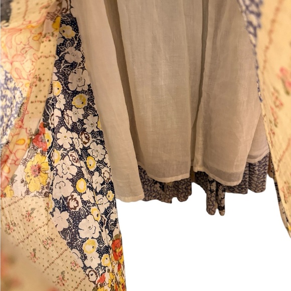 Natural Life Prairie Boho Floral Cotton Maxi Skirt sz L/XL - Picture 3 of 11